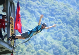 Bungee Jumping in Pokhara