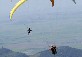 Paragliding at Pokhara